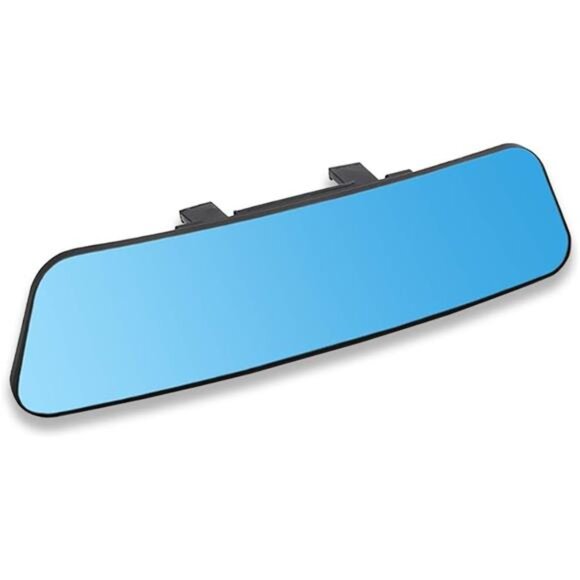 Anti Glare Car Interior Rear View Mirror Clip-on Wide Angle Panoramic Rearview - Picture 1 of 8